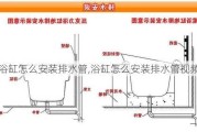 浴缸怎么安装排水管,浴缸怎么安装排水管视频