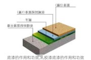 底漆的作用和功效,乳胶漆底漆的作用和功效