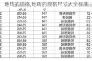 地砖的规格,地砖的规格尺寸大全标准