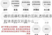 透明底漆和清漆的区别,透明底漆和清漆的区别是什么