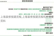 上海装修报建流程,上海装修报建流程和所需要资料