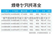 换气扇规格型号最大,换气扇规格型号最大多少