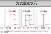 卫生间门宽度一般是多少合适,卫生间门宽度一般是多少合适呢