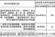 建筑外墙保温材料,建筑外墙保温材料防火等级