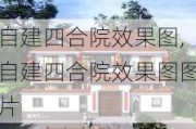 自建四合院效果图,自建四合院效果图图片