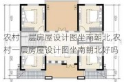 农村一层房屋设计图坐南朝北,农村一层房屋设计图坐南朝北好吗