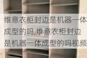 维意衣柜封边是机器一体成型的吗,维意衣柜封边是机器一体成型的吗视频