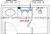 马桶的尺寸如何预留,马桶的尺寸如何预留位置