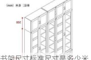 书架尺寸标准尺寸是多少米,书架尺寸标准尺寸是多少米长