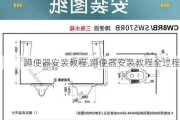 蹲便器安装教程,蹲便器安装教程全过程