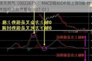 陕天然气（002267）：MACD指标DIF线上穿0轴-技术指标上后市看多（07-01）