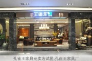 孔雀王家具专卖店试图,孔雀王家具厂