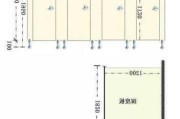 卫生间隔断尺寸标准图 蹲位,卫生间隔断图片大全 蹲位