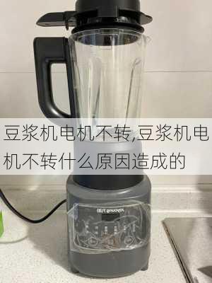 豆浆机电机不转,豆浆机电机不转什么原因造成的