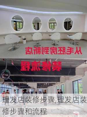 理发店装修步骤,理发店装修步骤和流程