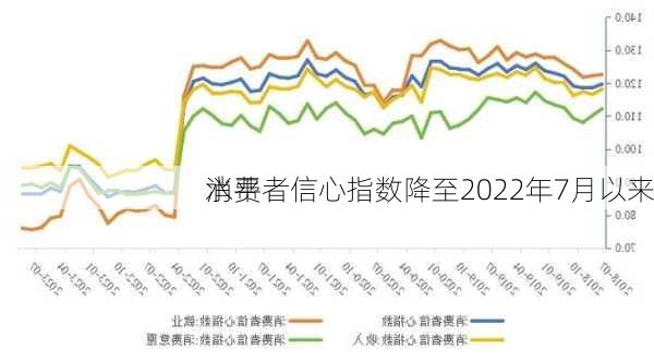 
消费者信心指数降至2022年7月以来
水平