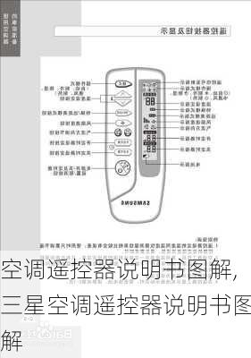 空调遥控器说明书图解,三星空调遥控器说明书图解