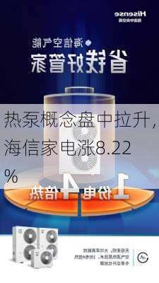 热泵概念盘中拉升，海信家电涨8.22%