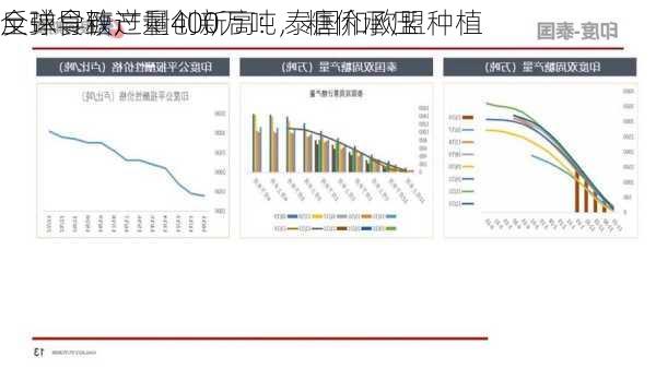 全球食糖产量创新高：泰国和欧盟种植
反弹导致过剩400万吨，糖价承压