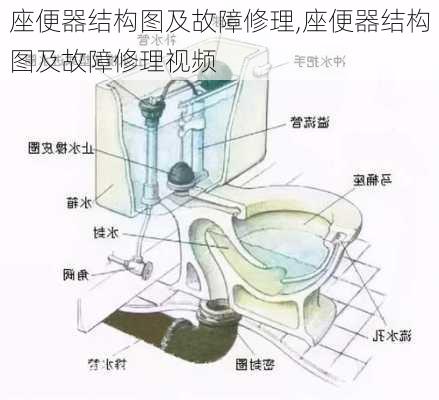 座便器结构图及故障修理,座便器结构图及故障修理视频