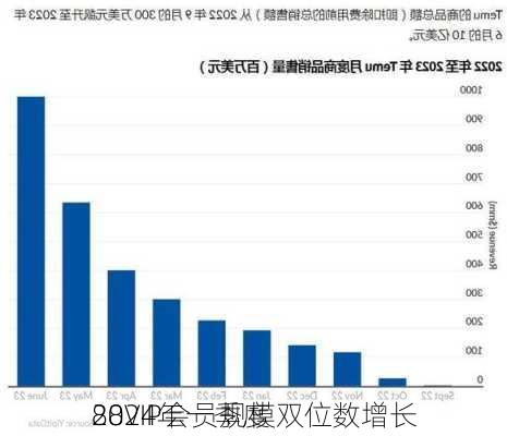 2024年一季度
88VIP会员规模双位数增长