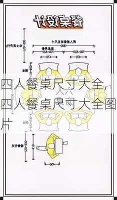 四人餐桌尺寸大全,四人餐桌尺寸大全图片