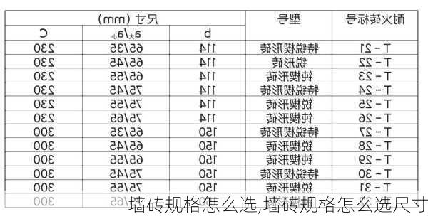 墙砖规格怎么选,墙砖规格怎么选尺寸