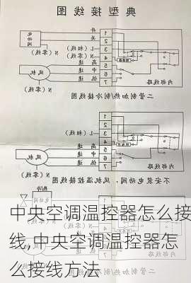 中央空调温控器怎么接线,中央空调温控器怎么接线方法