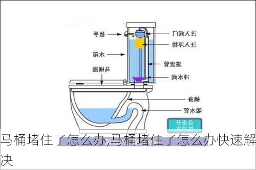 马桶堵住了怎么办,马桶堵住了怎么办快速解决