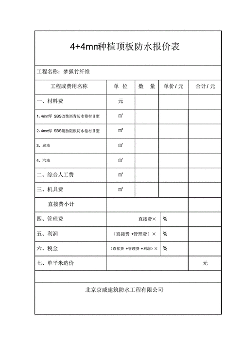 sbs防水材料价格,SBS防水材料价格