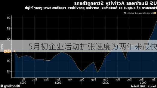 
5月初企业活动扩张速度为两年来最快