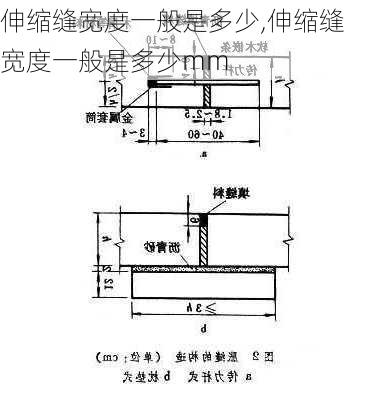 伸缩缝宽度一般是多少,伸缩缝宽度一般是多少mm