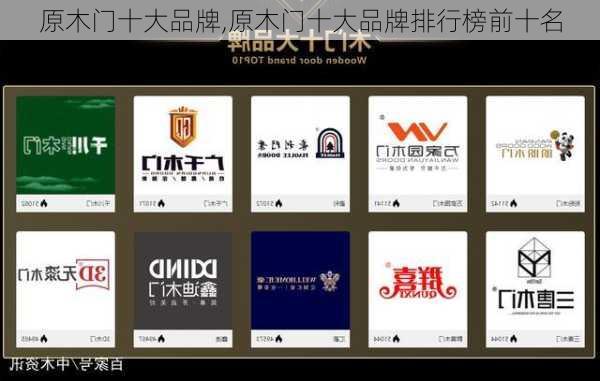 原木门十大品牌,原木门十大品牌排行榜前十名