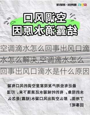 空调滴水怎么回事出风口滴水怎么解决,空调滴水怎么回事出风口滴水是什么原因