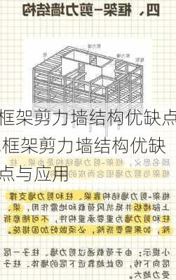 框架剪力墙结构优缺点,框架剪力墙结构优缺点与应用