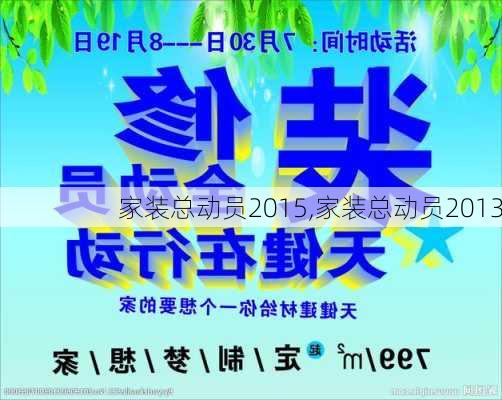 家装总动员2015,家装总动员2013