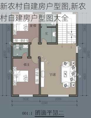 新农村自建房户型图,新农村自建房户型图大全