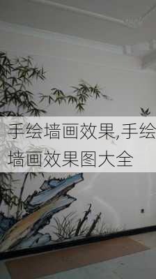 手绘墙画效果,手绘墙画效果图大全