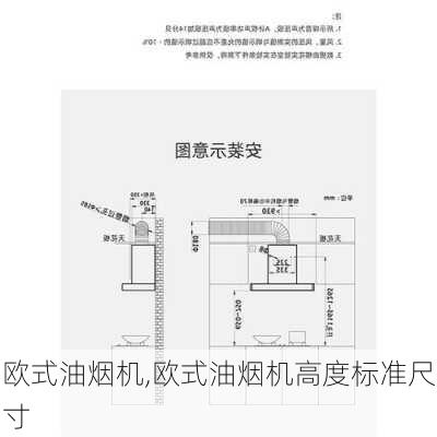 欧式油烟机,欧式油烟机高度标准尺寸