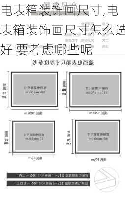 电表箱装饰画尺寸,电表箱装饰画尺寸怎么选好 要考虑哪些呢