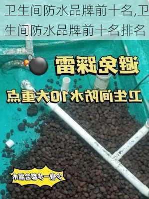 卫生间防水品牌前十名,卫生间防水品牌前十名排名