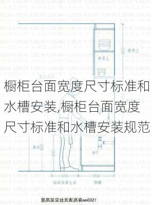 橱柜台面宽度尺寸标准和水槽安装,橱柜台面宽度尺寸标准和水槽安装规范