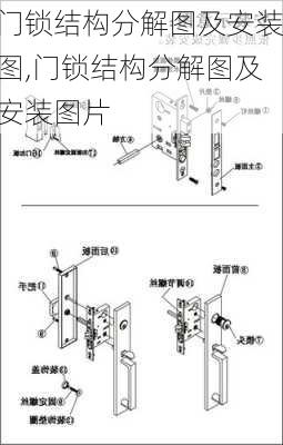 门锁结构分解图及安装图,门锁结构分解图及安装图片