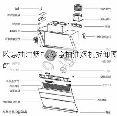 欧意抽油烟机,欧意抽油烟机拆卸图解