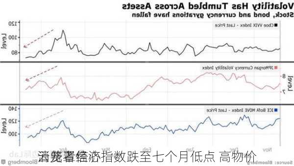 
消费者信心指数跌至七个月低点 高物价
云笼罩经济