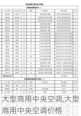 大型商用中央空调,大型商用中央空调价格