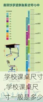学校课桌尺寸,学校课桌尺寸一般是多少