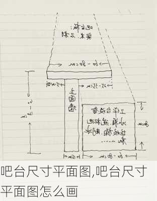 吧台尺寸平面图,吧台尺寸平面图怎么画