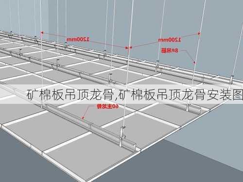 矿棉板吊顶龙骨,矿棉板吊顶龙骨安装图