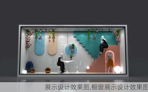 展示设计效果图,橱窗展示设计效果图